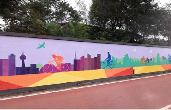 马关墙体彩绘-围墙