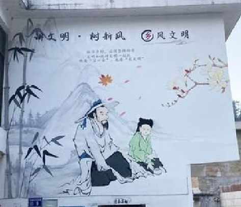 马关分享几个墙绘保养知识。