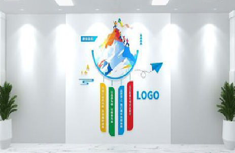 马关公司企业形象墙的工艺材料有哪些？